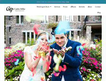 Tablet Screenshot of caitlinmillerphotography.com